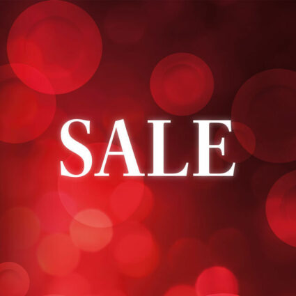 Sale now on – up to 60% off 