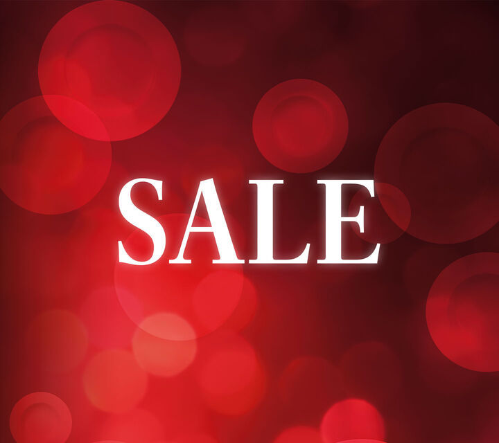 Sale now on – up to 60% off 