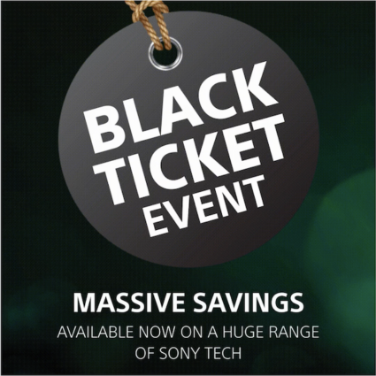 Black Friday – Black ticket event